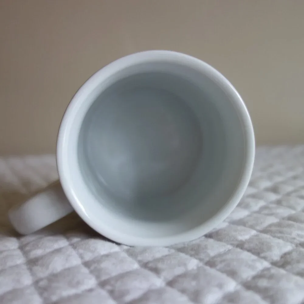 WEST ELM / SAM KALDA Cats Bookshelves Coffee Mug